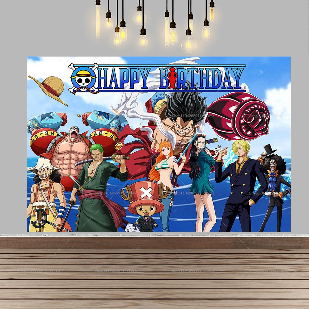Anime One Piece Luffy Backdrop - огляд і ціна Photography Sport