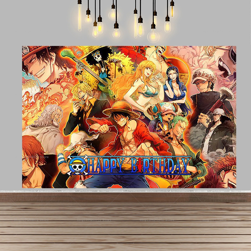 Anime One Piece Luffy Backdrop - огляд і ціна Photography Sport