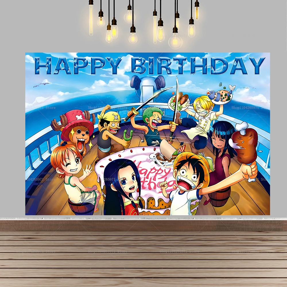 Anime One Piece Luffy Backdrop - огляд і ціна Photography Sport