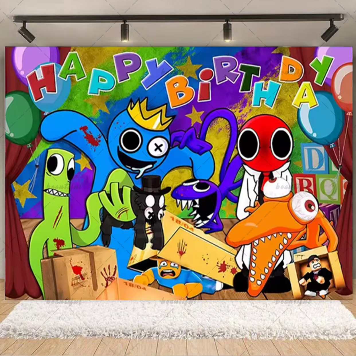 Cartoon Rainbow Theme  Kid Bir - огляд і ціна Photography Sport