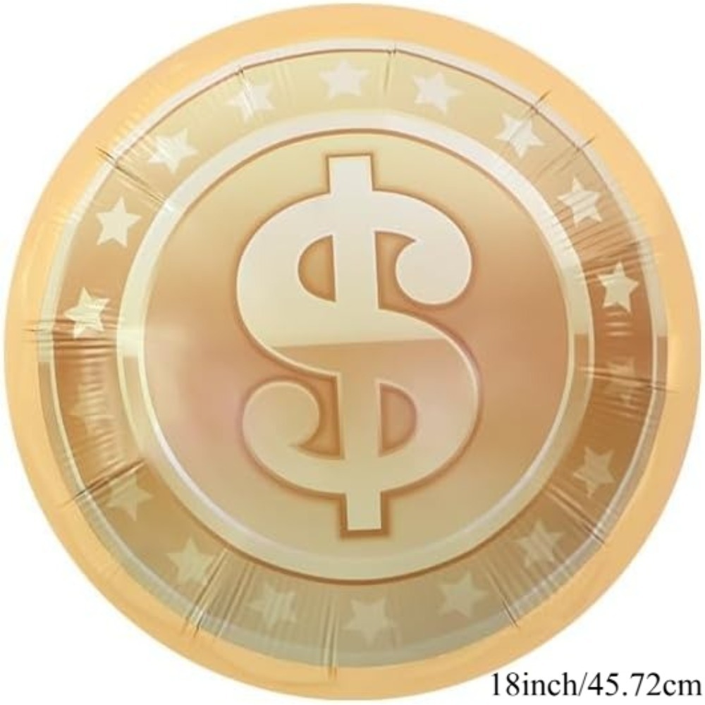 5pcs Money Foil Balloons 100 D - огляд і ціна Photography Prompt