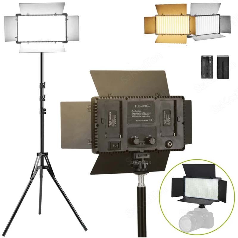 U800 U600 LED Photo Studio Vid - огляд і ціна Video Led Light Panel