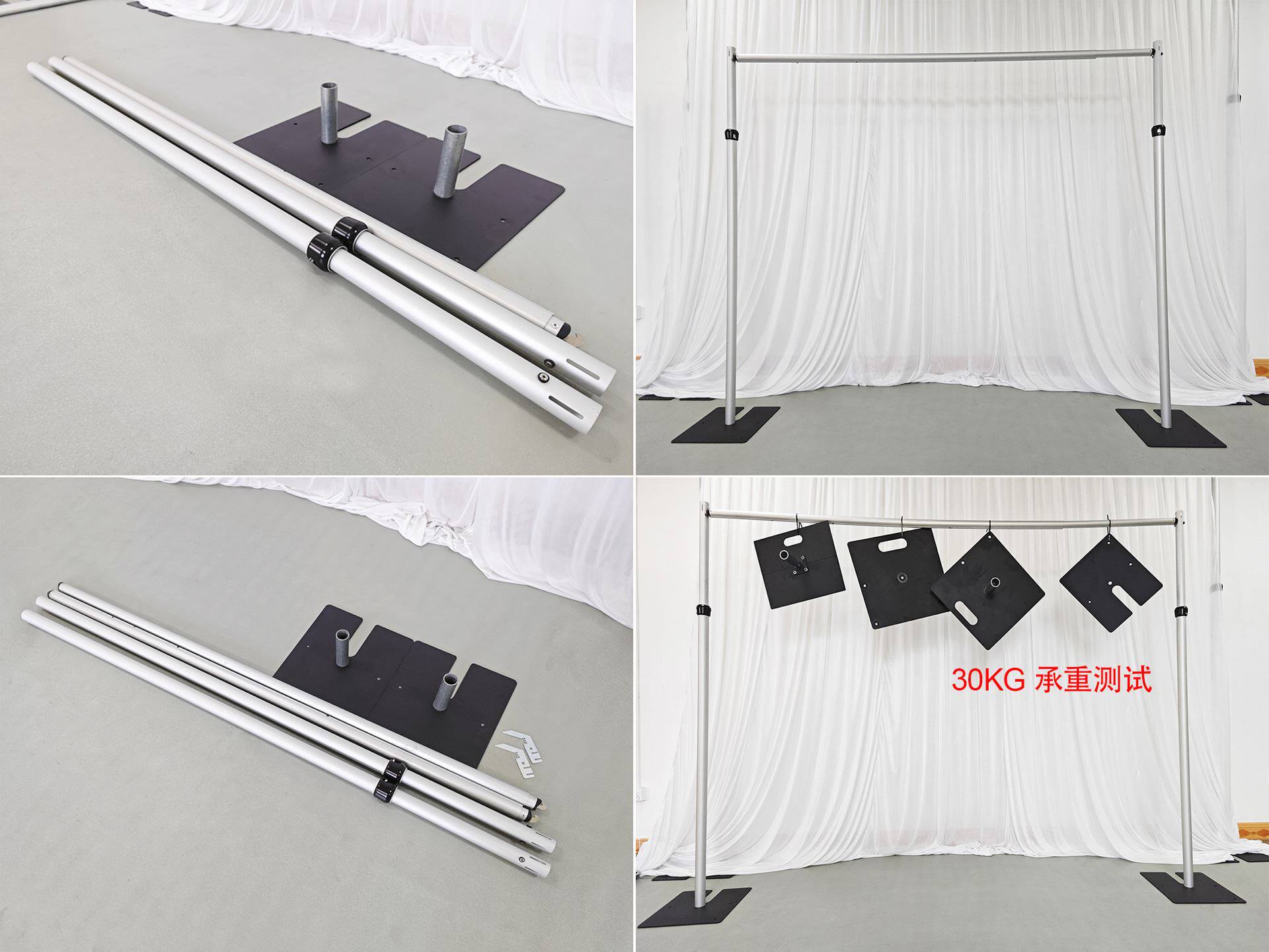 10ftx10ft Adjustable Metal Bac - огляд і ціна Backdrop Stand Kit